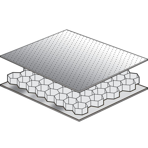 Sandwichplatte zur Schalldämmung - AYRLITE® 2071 - Ayres Composite Panels - Aluminium-Wabenstruktur / Aluminium