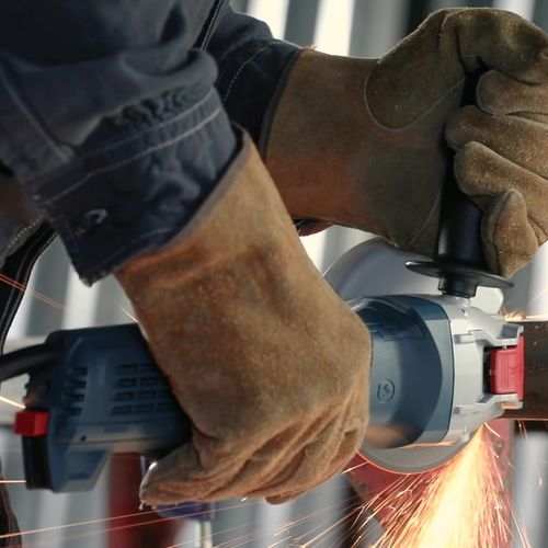 Schleifgerät für Werft - GWX13-60 - Bosch Tools - elektrisch / Winkel
