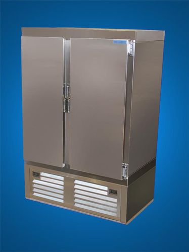 Kombinierter Kühl- und Gefrierschrank für Boot - R17F13-2M-ADS-MLR / R17F13-2M-SN-MLR - Cospolich Refrigerator Co - freistehend / Frontlader / Edelstahl