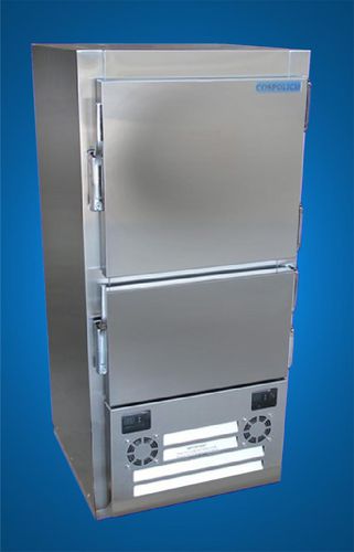 Kombinierter Kühl- und Gefrierschrank für Boot - R7F2-2M-SNML  - Cospolich Refrigerator Co - freistehend / Frontlader