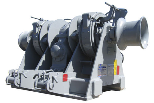 Hydraulische Ankerwinde - W10031 / W10033 - Coastal Marine Equipment Inc - für Schiffe / horizontal / auf Deck
