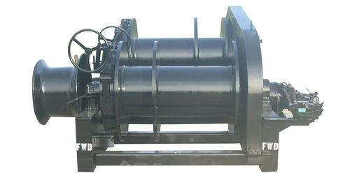 Winde für Schiffe - WATERFALL  - Coastal Marine Equipment Inc - Hydraulikmotor / zwei Trommeln