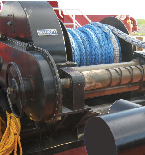 Winde für Schlepper - DESF-48-100 - Markey Machinerympany - Schlepp / elektrisch / Einzeltrommel