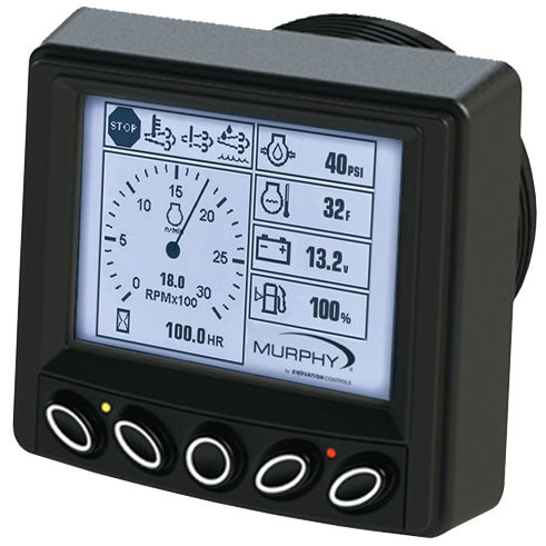 Schiffsdisplay - PowerView® 380 - FW Murphy - für Boot / Multifunktion / LCD