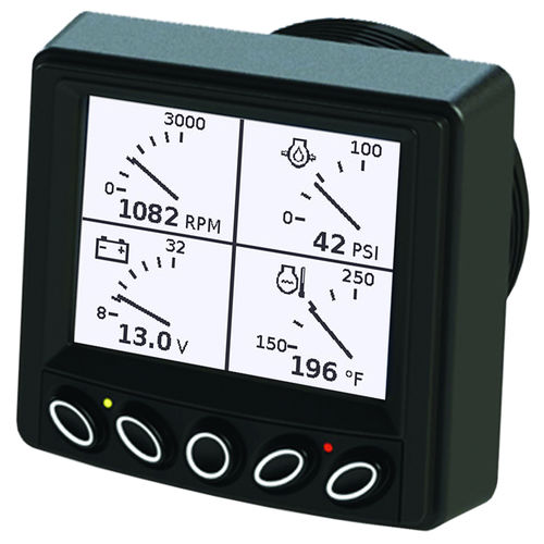Schiffsdisplay - PowerView® 350 - FW Murphy - für Boot / Multifunktion / LCD