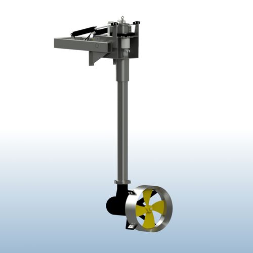 Heckstrahlruder - Barge Tsunami - Hydraulic Marine Systems, Inc. - außen / für Frachtkahn / hydraulisch