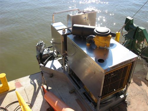 Antriebssystem für Frachtkahn - Twin - Hydraulic Marine Systems, Inc. - für Deckmontage / mit Hydraulikmotor