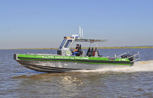 Patrouillenboot Berufsschiff - 33 RELENTLESS - Metal Shark Aluminum Boats - Außenborder / Aluminium / Festrumpf