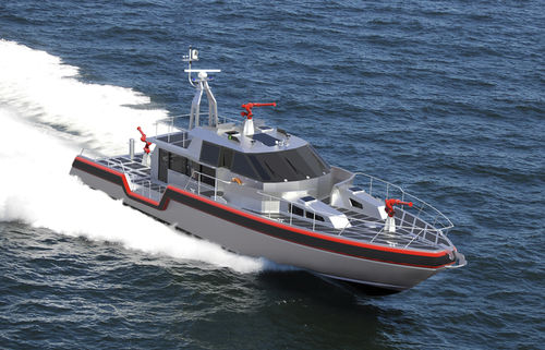 Lotsenboot Berufsschiff - 75 DEFIANT - Metal Shark Aluminum Boats - Inboard-Hydrojet / Aluminium