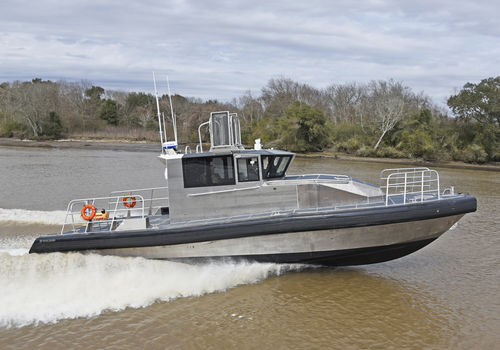 Lotsenboot Berufsschiff - 45 DEFIANT - Metal Shark Aluminum Boats - Inboard-Hydrojet / Diesel / Aluminium