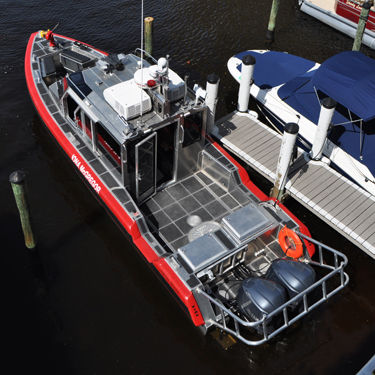 Feuerlöschboot-Berufsschiff - 32 DEFIANT  - Metal Shark Aluminum Boats - Außenborder / Aluminium