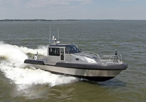 Feuerlöschboot-Berufsschiff - 45 DEFIANT  - Metal Shark Aluminum Boats - Inboard-Hydrojet / Aluminium