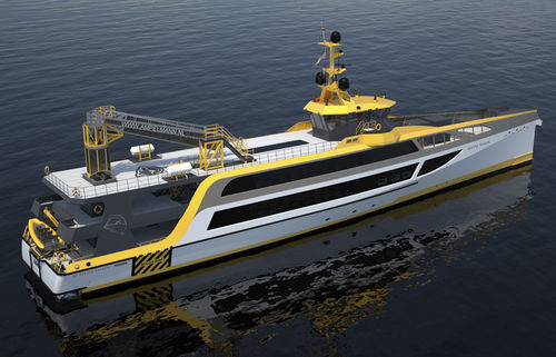 Crew-Transfer-Spezialschiff - FCS 7011 - Metal Shark Aluminum Boats - Versorgung / Aluminium