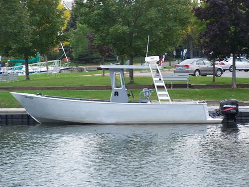 Arbeitsboot Berufsschiff - Kingfisher 29 - Metalcraft Marine Inc - Außenborder / Aluminium