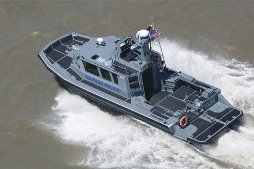 Patrouillenboot Berufsschiff - M1 - 44' - Moose Boats, Inc. - Katamaran / Inboard-Hydrojet / Diesel