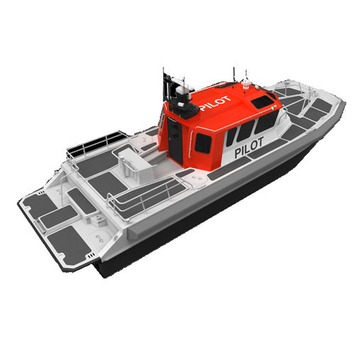 Lotsenboot Berufsschiff - M1 - 46' - Moose Boats, Inc. - Katamaran / Inboard-Hydrojet / Diesel