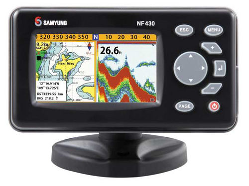 GPS-Multifunktionsgerät - N430/NF430 - Navis USA LLC - Kartenplotter / für Marineanwendungen / Farb