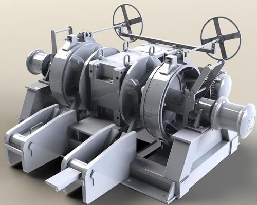 Hydraulische Ankerwinde - Schoellhorn-Albrecht Machine Company - elektrisch / für Schiffe / horizontal