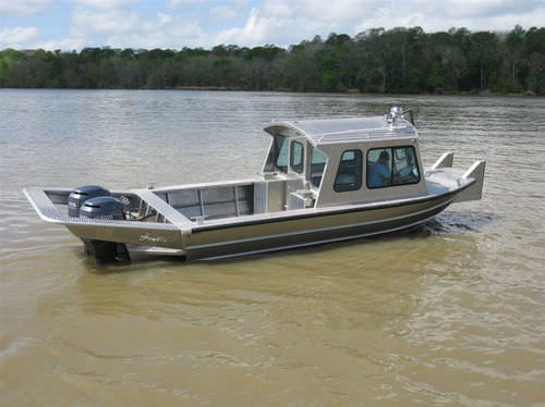 Arbeitsboot Berufsschiff - 2284VWB2 - Scully's Aluminum Boats - Außenborder / Aluminium