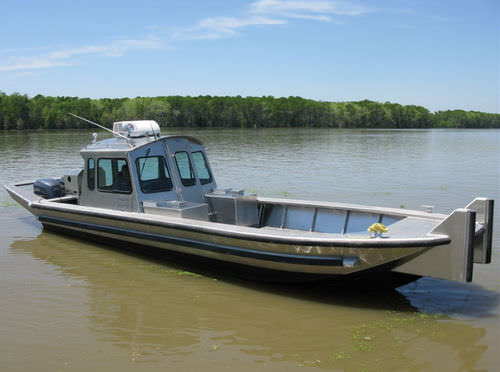 Logistik-Transport-Boot Berufsschiff - 3296DVWB2 - Scully's Aluminum Boats - Innenborder / Aluminium