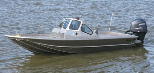 Bay-Boat / Außenborder - 1872V - Scully's Aluminum Boats - mit Doppelkonsole / Sportfischer / Aluminium