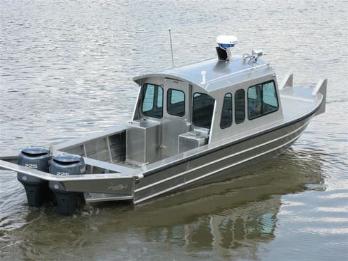 Arbeitsboot Berufsschiff - 2684DVWB2 - Scully's Aluminum Boats - Außenborder / Aluminium