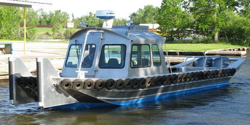 Arbeitsboot Berufsschiff - 3496DVWB2 - Scully's Aluminum Boats - Außenborder / Aluminium