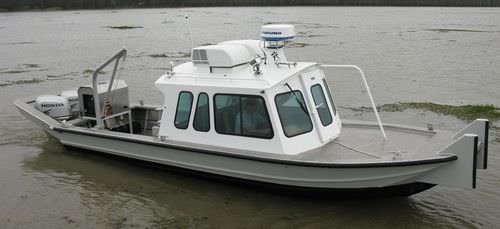 Arbeitsboot Berufsschiff - 2884DVWB2 - Scully's Aluminum Boats - Außenborder / Aluminium