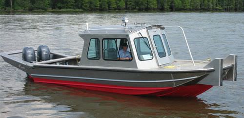 Arbeitsboot Berufsschiff - 2484DVWB2 - Scully's Aluminum Boats - Außenborder / Aluminium