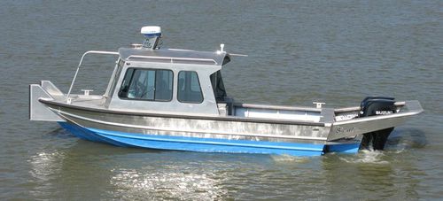 Arbeitsboot Berufsschiff - 2284DVWB2 - Scully's Aluminum Boats - Außenborder / Aluminium