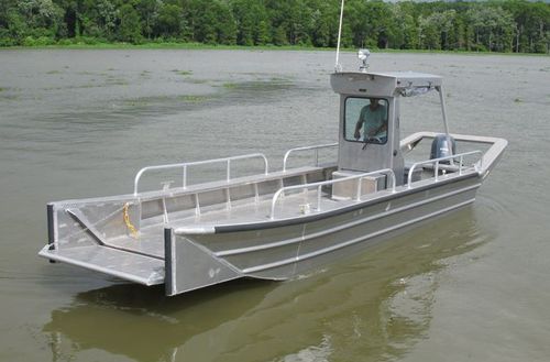 Landungsboot-Berufsschiff - 2684LC - Scully's Aluminum Boats - Außenborder / Aluminium