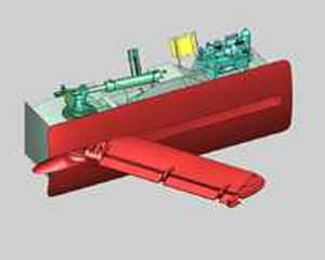 Stabilisator für Schiffe - Simplex Americas - einziehbar