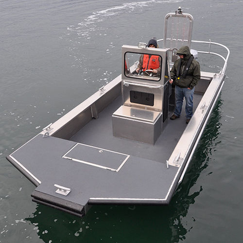 Nutzfahrzeug Berufsschiff - CATHEDRAL 21' - Workskiff Inc - Außenborder / Aluminium / Jon Boat