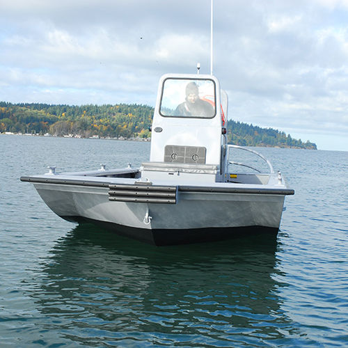 Nutzfahrzeug Berufsschiff - CATHEDRAL 20' - Workskiff Inc - Außenborder / Aluminium / Jon Boat