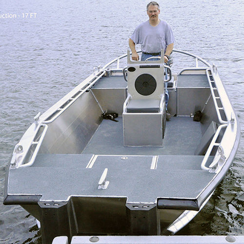 Nutzfahrzeug Berufsschiff - SUPER JON 17' - Workskiff Inc - Außenborder / Aluminium / Jon Boat