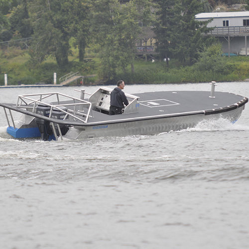 Festmacherboot Berufsschiff - V BARGE 25' - Workskiff Inc - Außenborder / Aluminium