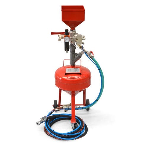 Sandstrahlmaschine für Werft - CB MICROJET CD/10 - CB Sabbiatrici - mobil
