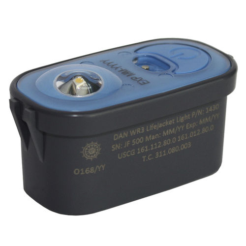 Blitzlampe - WR3  - Daniamant - für Marineanwendungen / für Rettungswesten / SOLAS