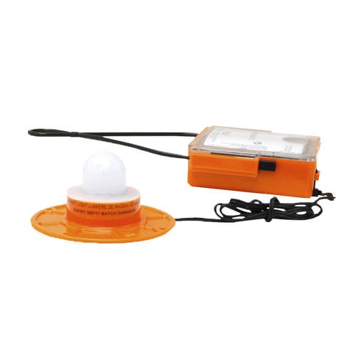 Signalleuchte für Rettungsinseln - RL6  - Daniamant - mit Glühlampe / weiß / Blitz