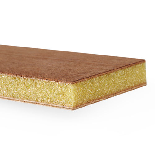 Dekor-Sandwichplatte - Corecell™ M80 - Kuiper Holland - Superyacht Interior Panels - Schaumstoff / Holz