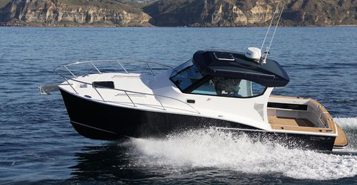 Cabin-Cruiser / Innenborder - SEMIFLY 28 - Dickey Boats Limited - Open / Sportfischer