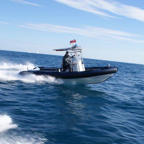 Außenborder-Schlauchboot - 680  - Parker RIBS - Jetantrieb / Diesel / zweimotorig