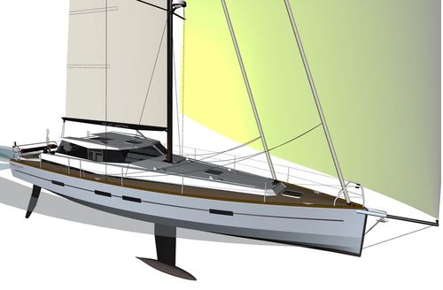 Hochseefahrten-Segelboot - Soler-42 - Morozov Yachts - für sportliches Fahrtensegeln / 6 Kojen / Aluminium
