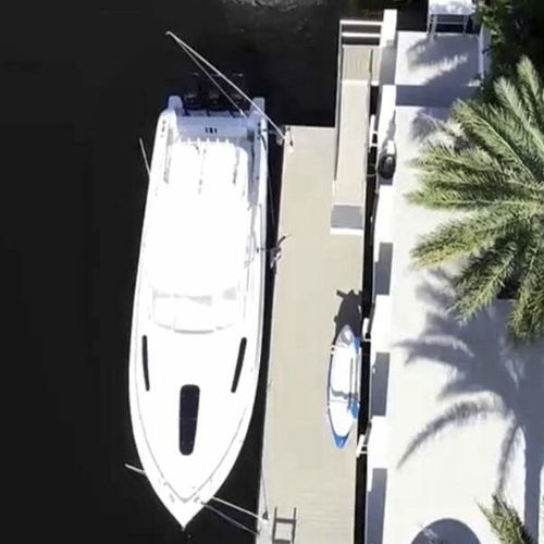 Schwimmponton - AccuDock - Anker / für Boot