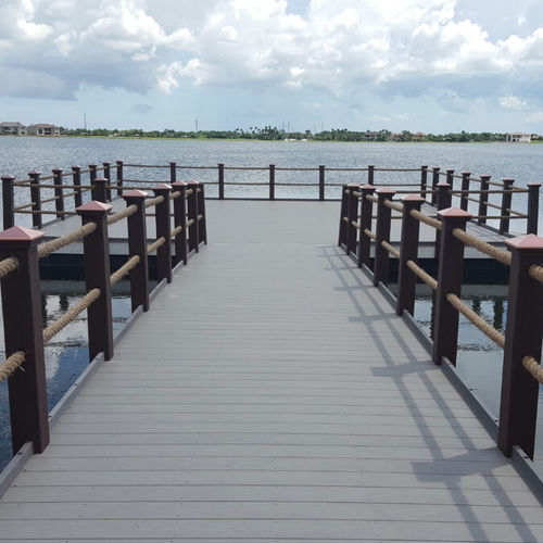 Schwimmponton - AccuDock - Anker / für Yachthafen / Aluminium