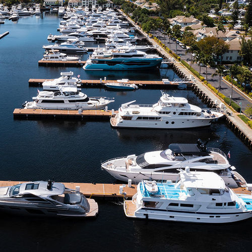 Schwimmponton - AccuDock - Anker / für Yachthafen