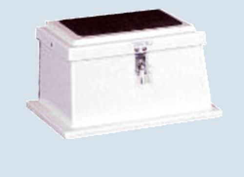 Trittstufe mit Lagerkisten - EC032 - Dock Box Depot: Custom Fiberglass Accessories