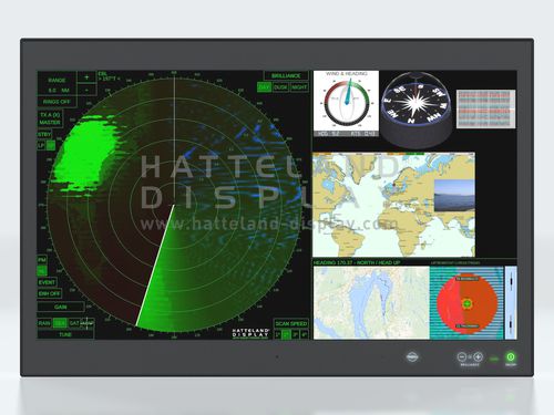 Display für Schiffe - HD 32T22 MVD - Hatteland Display AS - Multifunktion / PC / Navigationssystem