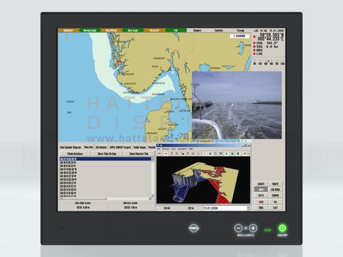 Display für Schiffe - HD 19T22 MMD - Hatteland Display AS - Multifunktion / PC / Navigationssystem
