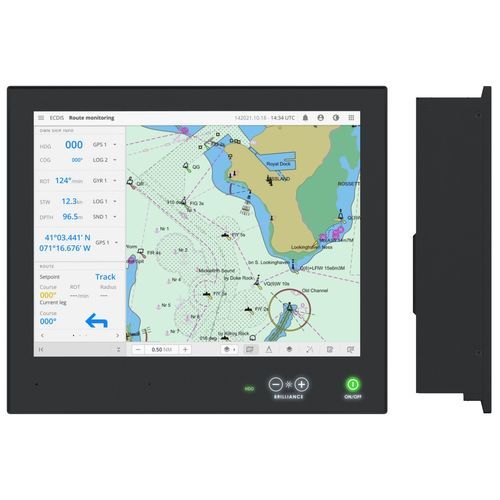 Panel-PC / für Schiffe - HD 15T26 MMC - Hatteland Display AS - Einbau / mit Touchscreen / IP66